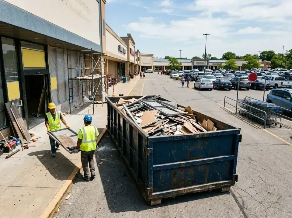 retail-store-renovation-debris-003 — frequently asked questions, Roll-off Dumpster Rentals in Williston, SC